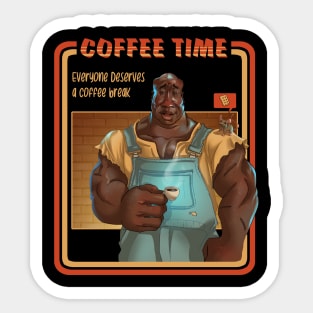 Coffee Time Sticker